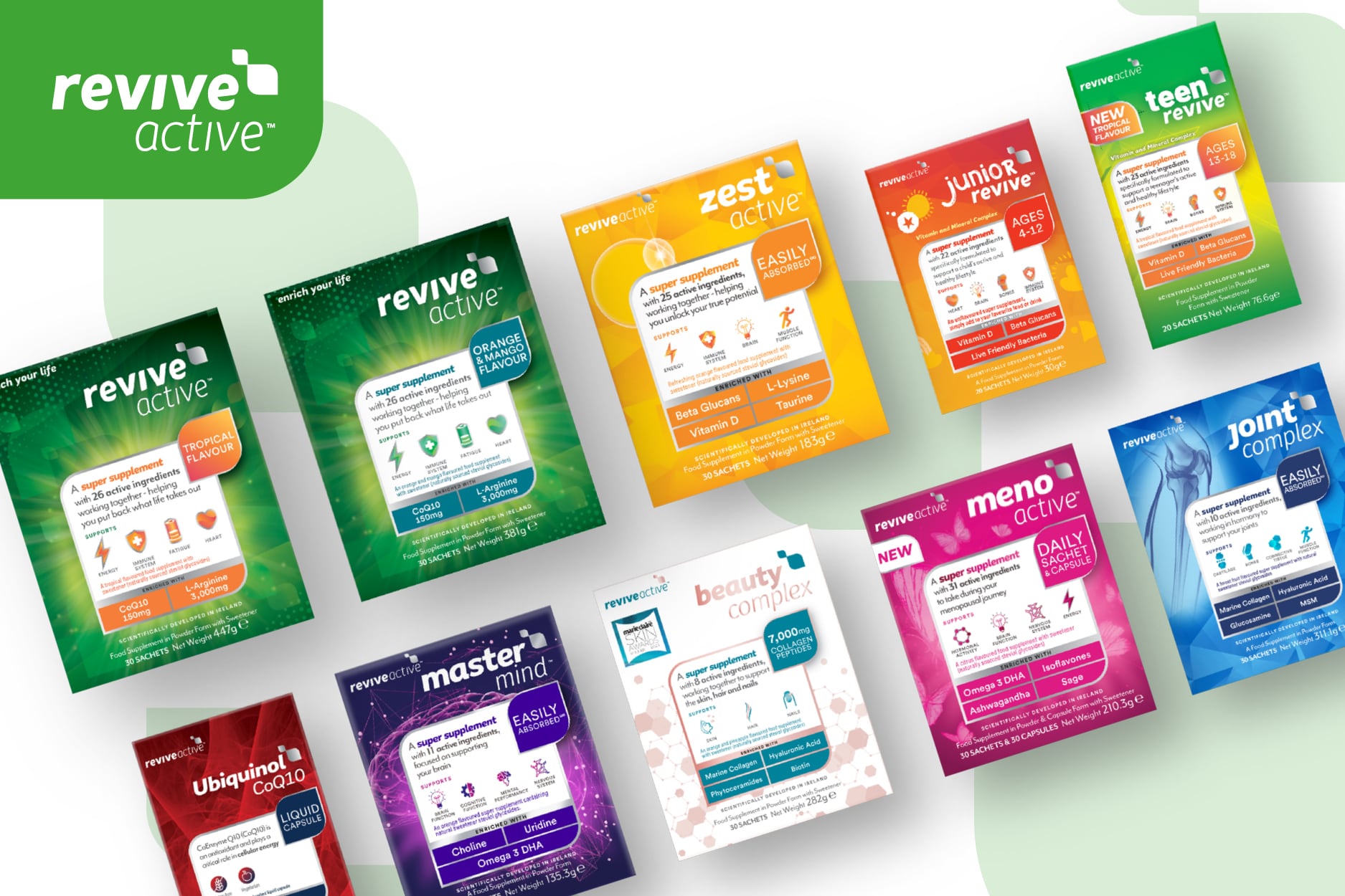 10% Off all Revive Active Orders Online