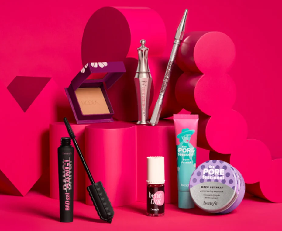 Get up to 50% off Benefit Cosmetics plus an Extra 5% When You Spend £50 