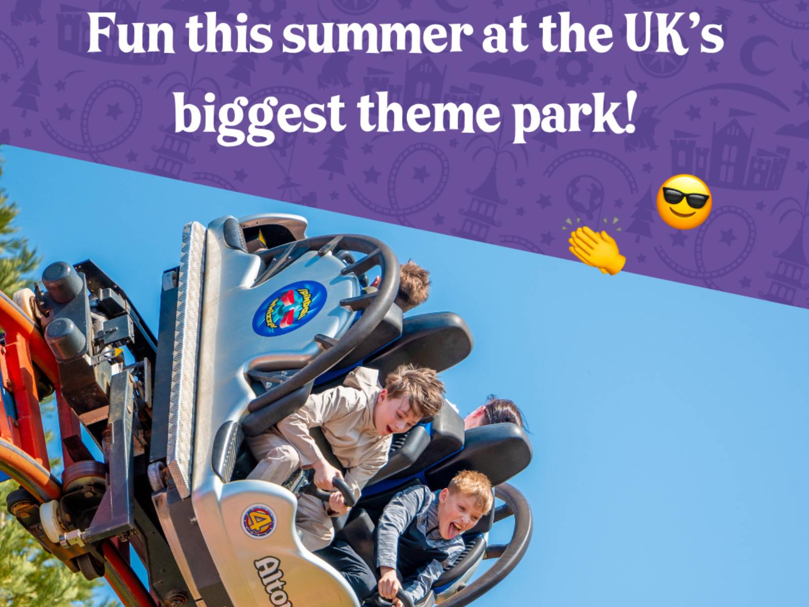 Kids Swim Free Summer Short Break at Alton Towers Resort